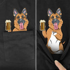 Husky Print T-Shirt