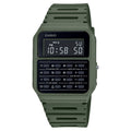 Casio Unisex Classic Calculator Watch, Green