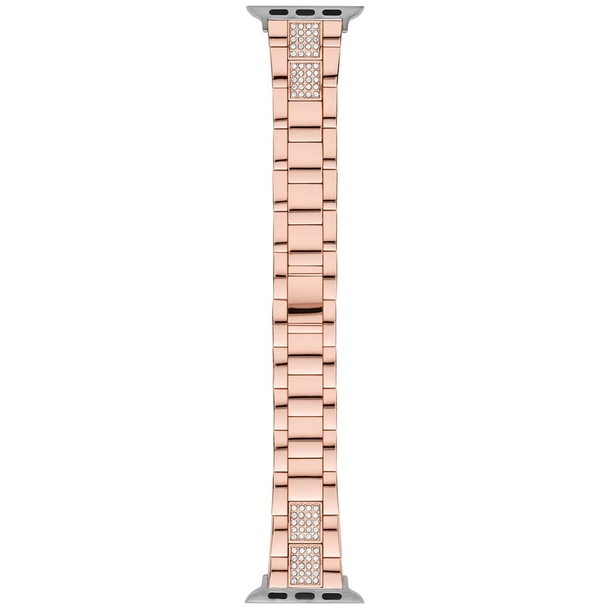Female Metal Link Watch Band in Rose Gold, FMDBA003