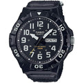 Casio Men's Sports Quartz 100m Black Resin/Nylon Watch MRW210HB-1BV