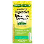 Spring Valley Advanced Digestive Enzymes; 60 Count