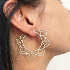 Floral Drop Earring Pi-Mart