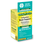 Spring Valley 4-Function Brain Support Dietary Supplement; 60 Count EasyOptionXY LLC