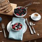 Chefs Mesa Satin Flatware Set, 20 Piece (51491) - SJB-DIAMOND ELITES