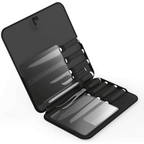 Chef's and BBQ's Premium Stainless Steel Knife Set, 9 Pcs Professional Kitchen Knives Mix in Portable Case - SJB-DIAMOND ELITES