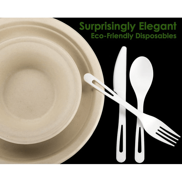 Avant Grub 5" White Disposable Plastic Forks, 100 Pack - SJB-DIAMOND ELITES
