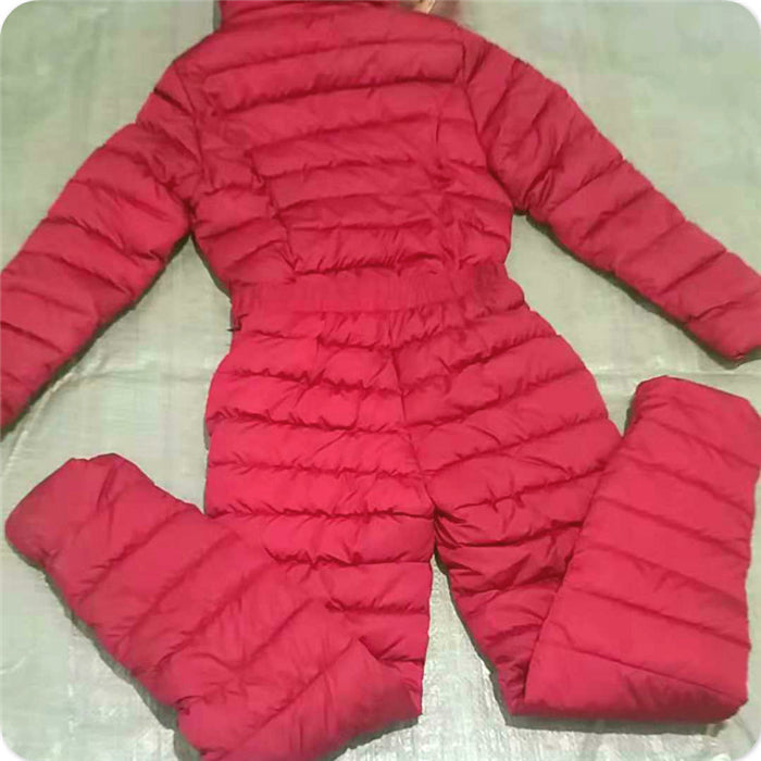 Slim Fit One-Piece Cotton Coat Pi-Mart