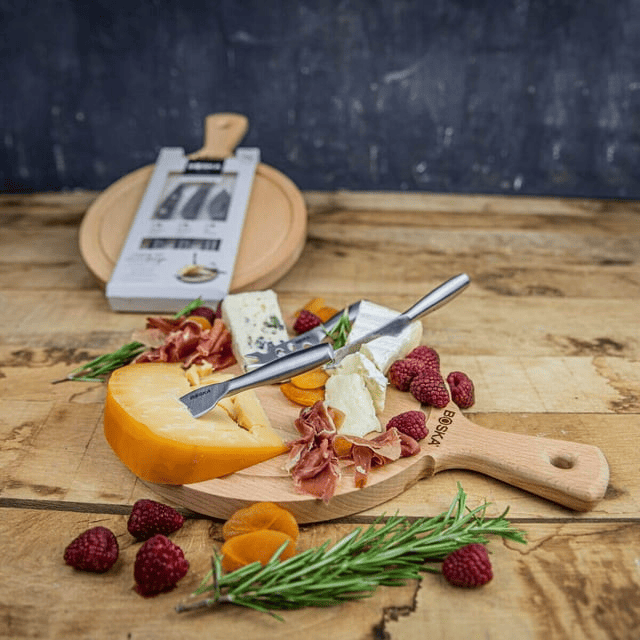Boska Holland Explore Geneva Stainless Steel Cheese Slicer & Knife 4pc Set - SJB-DIAMOND ELITES