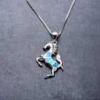Diamond horse necklace Lootquake LLC