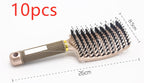 Hairbrush Anti Klit Brushy Haarborstel Women Detangler Hair Brush Bristle Nylon Scalp Massage  Teaser Hair Brush Comb Pi-Mart