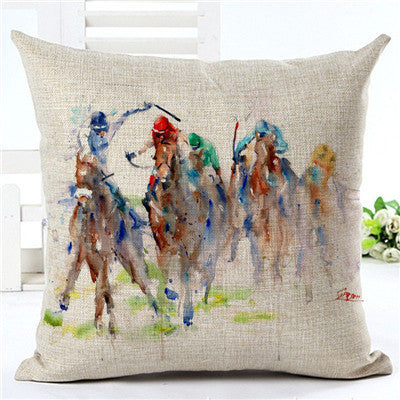 Horse pattern pillow pillowcase Lootquake LLC