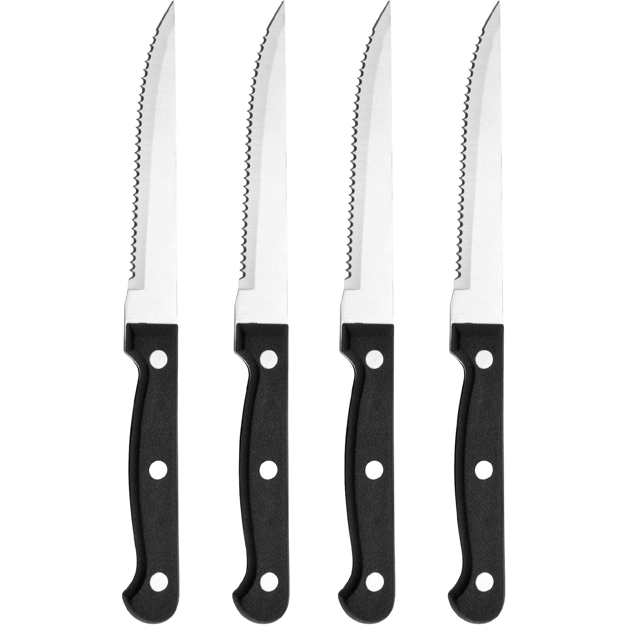 Farberware Traditions 4-piece Stamped Triple Rivet Steak Knife Set