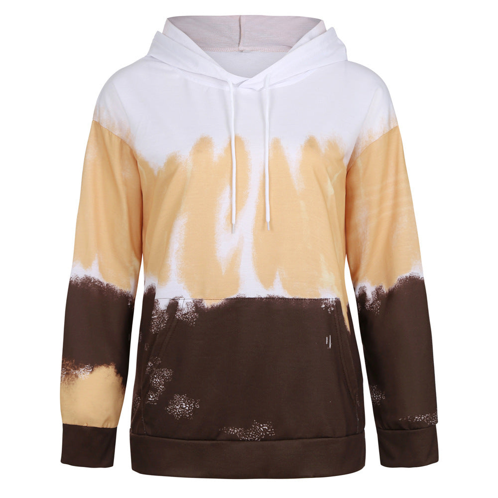 Tie-dye print hoodie Pi-Mart