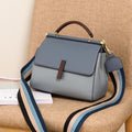 Cowhide leather tote bag shoulder purse leather crossbody strap 8853 - SJB-DIAMOND ELITES