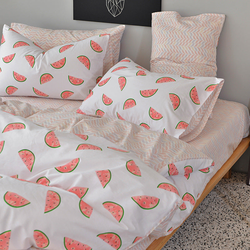 Pineapple double duvet cover spring and summer Pi-Mart