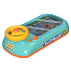 Children's Driving Simulation Toys Puzzle Electric Desktop Game Console Pi-Mart