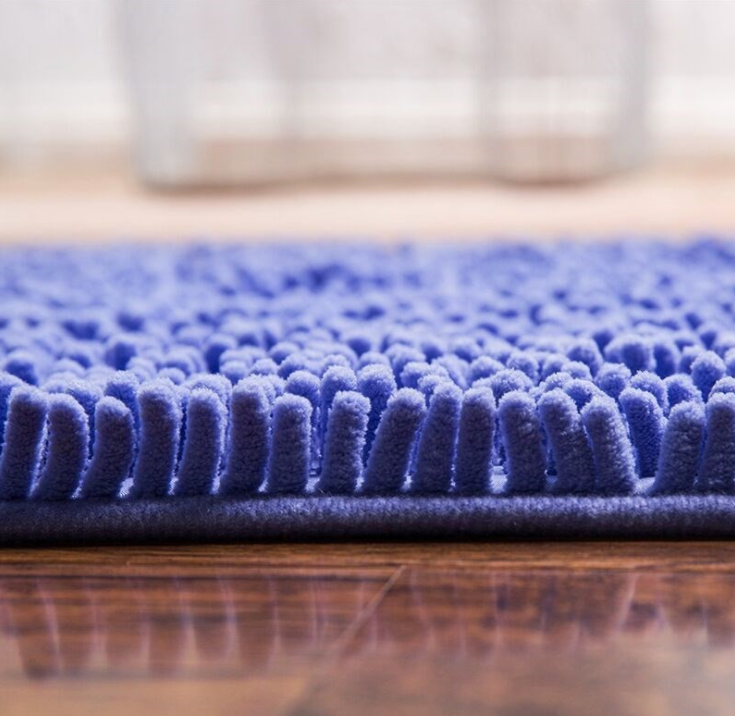 Chenille Absorbent Bathroom Non-slip Floor Mat Pi-Mart
