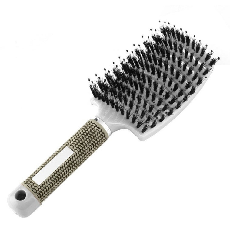 Hairbrush Anti Klit Brushy Haarborstel Women Detangler Hair Brush Bristle Nylon Scalp Massage  Teaser Hair Brush Comb Pi-Mart