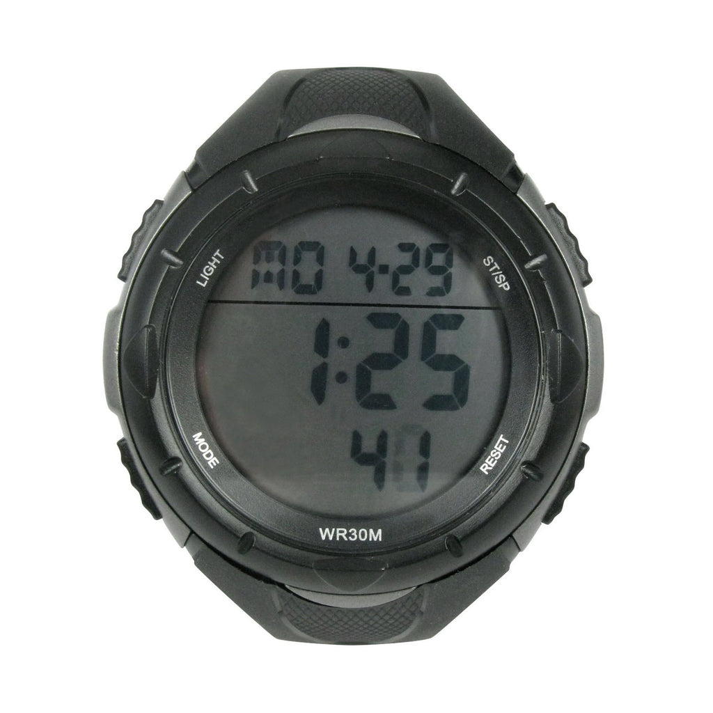 George Mens Digital Sport Wristwatch Plastic Strap