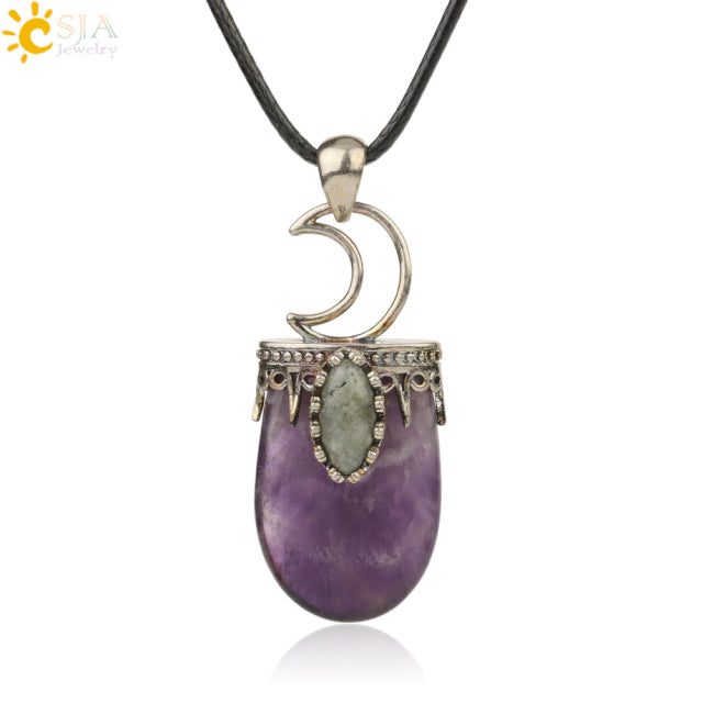 Natural Stone Antique Necklace Pi-Mart