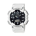 Casio Men's Solar Sport Combination Watch, White Glossy Resin Strap AQS810WC-7AVCF