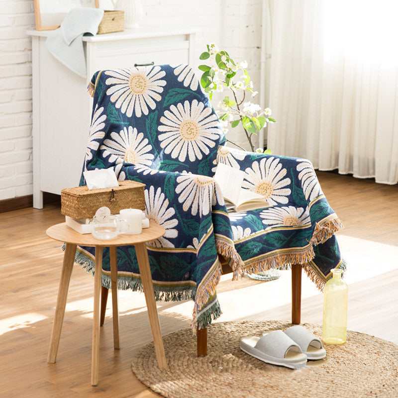 Anti-slip fabric sofa cushion sofa blanket Pi-Mart