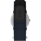 Timex Men's Easy Reader Date Blue/Silver 35mm Casual Watch, FastWrap Strap