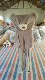 Giant Teddy Bear Plush Toy Huge  Soft Toys  Leather Shell Pi-Mart