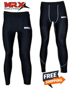 MRX Men's Compression Trouser Pant Base Layer Active Wear Black-Gray - SJB-DIAMOND ELITES