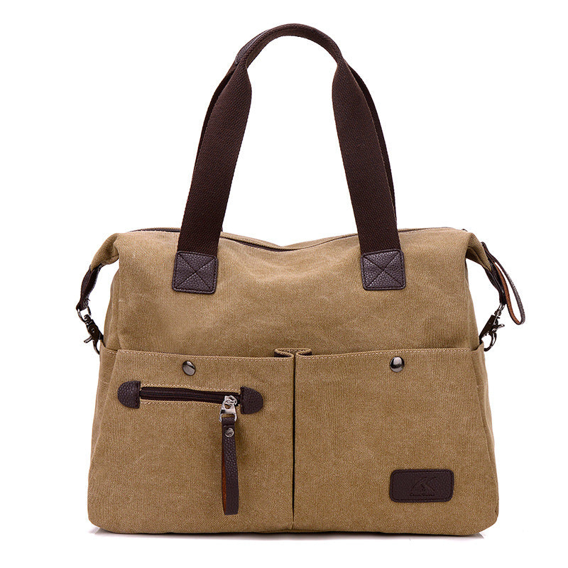 Canvas handbag Pi-Mart