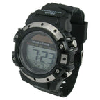 George Mens Solar Digital Wristwatch Plastic Strap