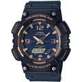 Casio Men's Ana-Digi Solar 100m Black Stainless Steel/Resin Watch AQS810W-2A3V