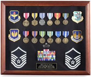 Medal Display Case, Medal Shadowbox. The Military Gift Store
