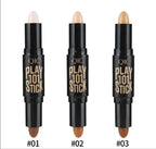 1pc Double Head Face Highlighter Makeup - SJB-DIAMOND ELITES