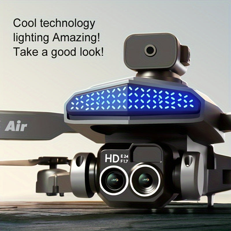 2025 Brushless Motor Drone with 1080P HD Camera, Multifunctional Foldable Quadcopter with LED Light, Altitude Hold Headless Mode Start Speed Adjustment, Suitable with Carrying Bag for Beginners Lootquake LLC