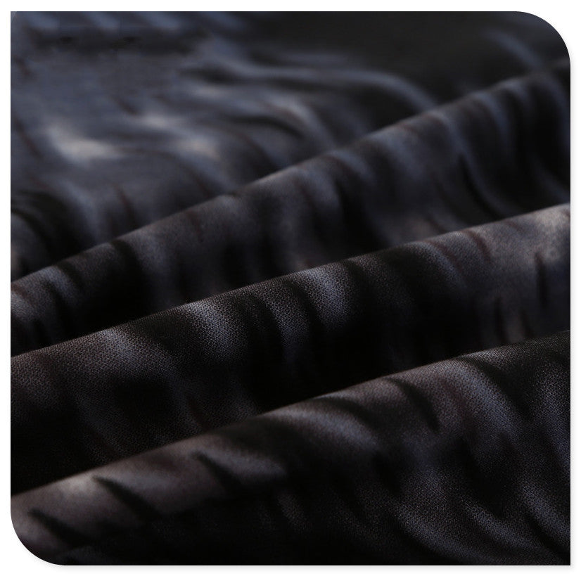 Black Cat Quilt Cover Sheet Bedding 3-piece Set Pi-Mart