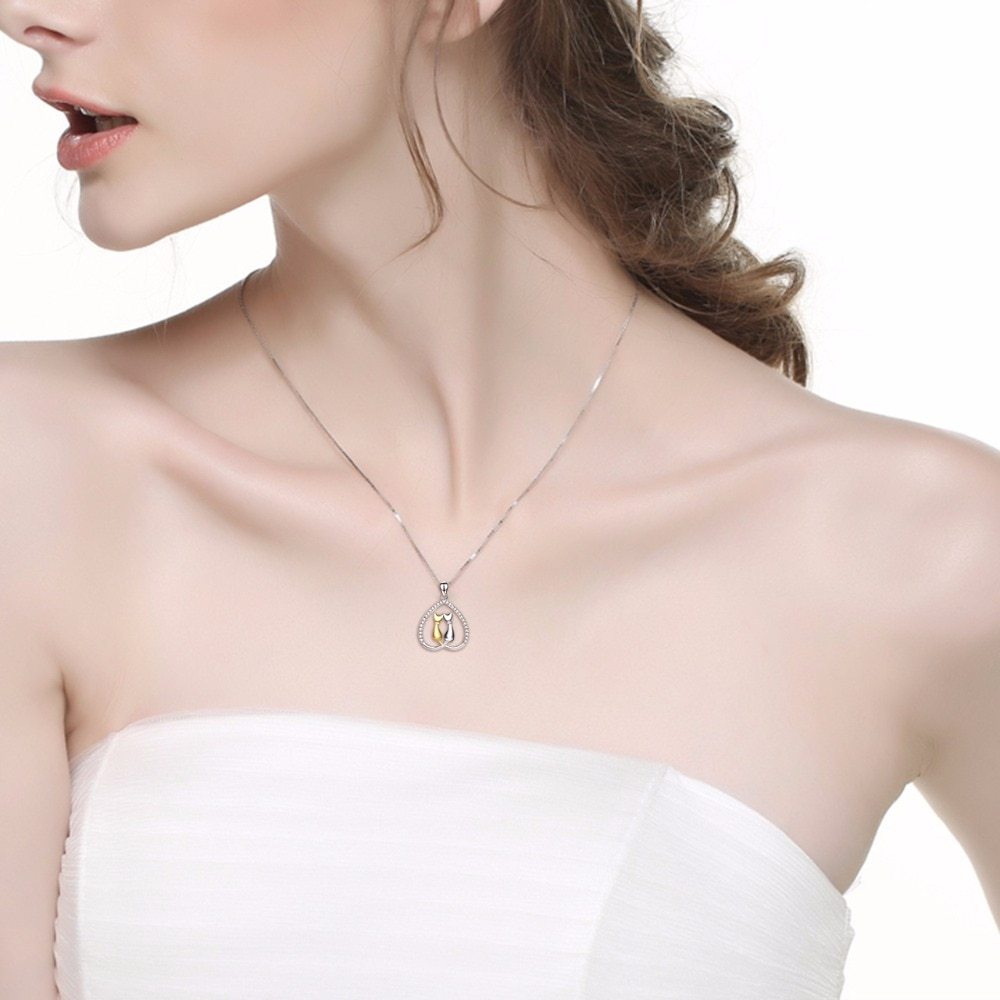 Heart-shaped hollow pendant Pi-Mart