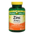 Spring Valley Zinc with Vitamin D Capsules Dietary Supplement; 50 mg; 150 Count EasyOptionXY LLC