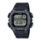 Casio DW291H-1AV Men's Heavy Duty Digital Sport Watch - Black/Silver