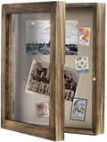 Shadow Box Frame , Shadow Box Display Case with Linen Back The Military Gift Store