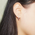 Sterling Silver Earrings And Diamond Hipster Accessories