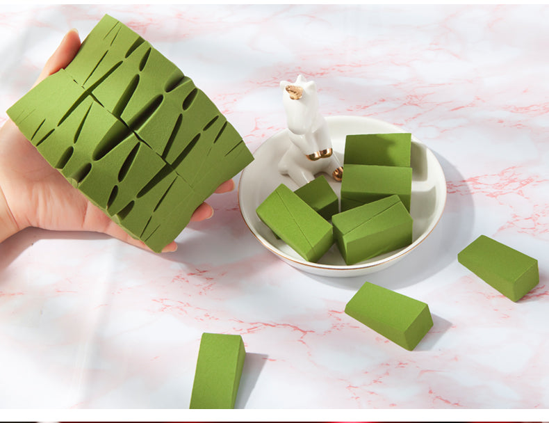 Matcha Triangle Makeup Powder Puff  Sponge Pi-Mart