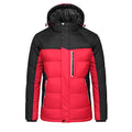 Men's sports padded hooded warm cotton jacket