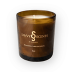 Savvy Scents by Sherrie, Fig & Cinnamon, Soy Blended Candle, Premium Aromatherapy, 8 ounces EasyOptionXY LLC