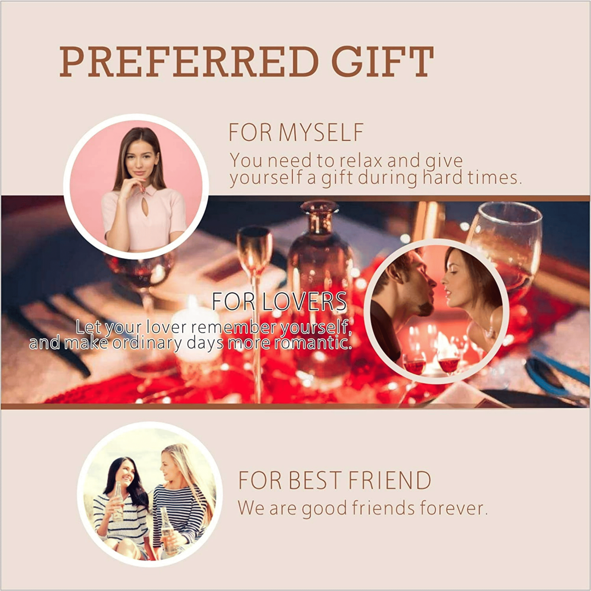 Candles for Home Scented Scented Candles, Aromatherapy Candles Gifts for Women, Jar Candles Set Soy Wax Candles Set for Valentine, Birthday, Mother's Day Gifts Home Decor - Winter EasyOptionXY LLC