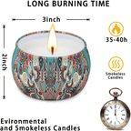 Scented Candle Gift Set, 8 Pack Soy Candles Set Candle Gift for Mother's Day, Valentine's Day, Birthday Gifts Vanilla YFYTRE EasyOptionXY LLC