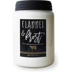 Milkhouse Candle Company, Farmhouse Collection, 26 Ounce Apothecary Jar, Flannel & Frost EasyOptionXY LLC