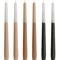 FCMSHAMD 10'' Bluebell Scented Taper Candles - Dripless (6 Pack) EasyOptionXY LLC