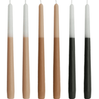 FCMSHAMD 10'' Bluebell Scented Taper Candles - Dripless (6 Pack) EasyOptionXY LLC