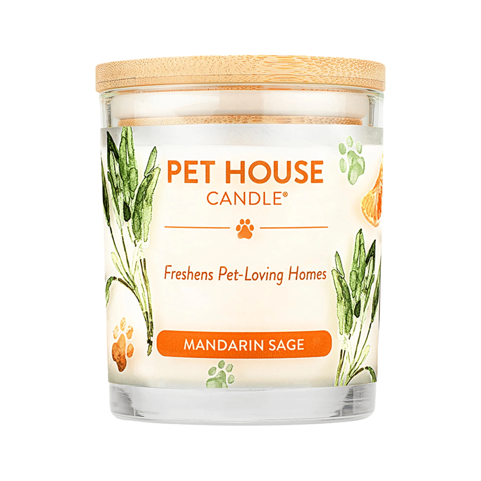 Mandarin Sage Candle EasyOptionXY LLC